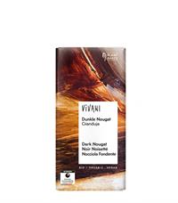 Vivani - Mørk chokolade med nougat - Økologisk 80 g   